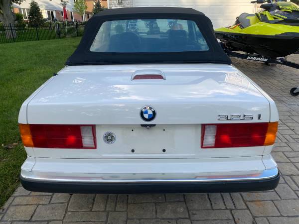 1989 Bmw 325i Convertible ALPINE WHITE for sale in Glenview, IN – photo 5