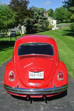 VW Beetle 1968 RED! for sale in Cockeysville, MD – photo 3