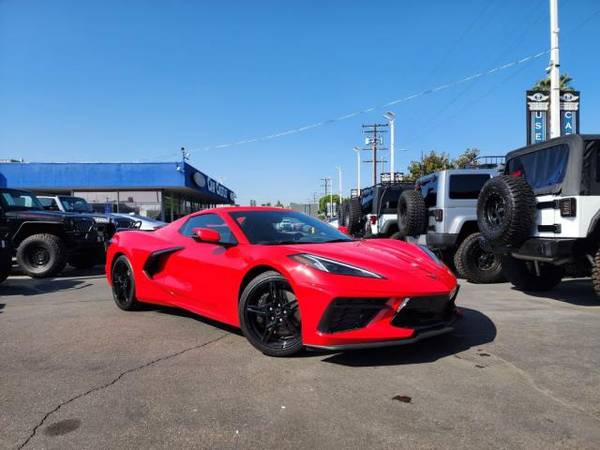 2021 Chevy Chevrolet Corvette 2LT Convertible Torch Red - cars & for sale in Fullerton, CA