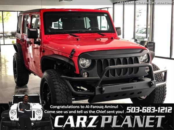 2013 Jeep Wrangler Unlimited Sport 4WD SUV HARD TOP JEEP WRANGLER 4X4 for sale in Gladstone, OR – photo 16