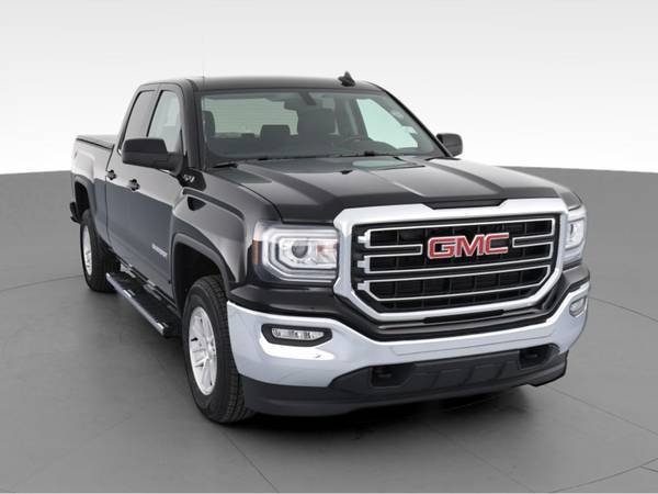 2018 GMC Sierra 1500 Double Cab SLE Pickup 4D 6 1/2 ft pickup Black... for sale in reading, PA – photo 16