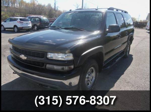 2005 Chevy Suburban Z71 4WD 3rd row seat leather sunroof DVD 4x4 -... for sale in 100% Credit Approval as low as $500-$100, NY