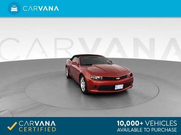 2015 Chevy Chevrolet Camaro LT Convertible 2D Convertible Red - for sale in Indianapolis, IN