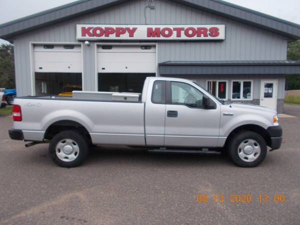 2008 F150 Reg Cab Long Box 4x4(low miles) - cars & trucks - by... for sale in Hinckley, MN – photo 2