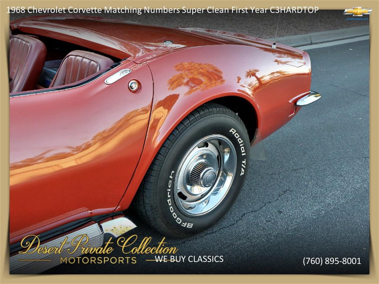 1968 Chevrolet Corvette for sale in Palm Desert , CA – photo 19