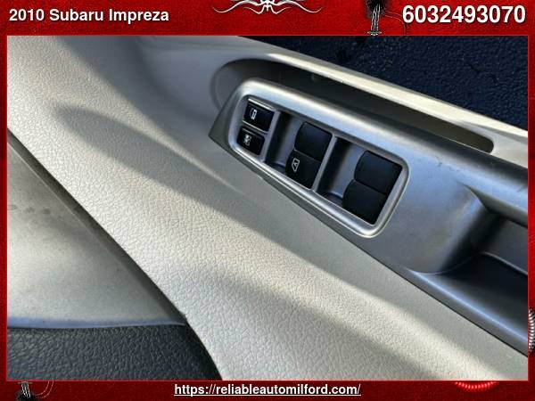 2010 Subaru Impreza 2 5i Premium AWD 4dr Sedan 4A for sale in Milford, NH – photo 18
