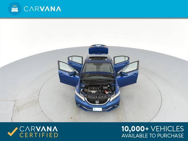 2015 Honda Civic EX-L Sedan 4D sedan BLUE - FINANCE ONLINE for sale in Atlanta, NC – photo 12