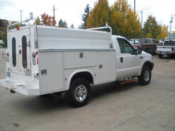 2001 FORD F 350 4X4 UTILITY TRUCK for sale in Portland, OR – photo 6