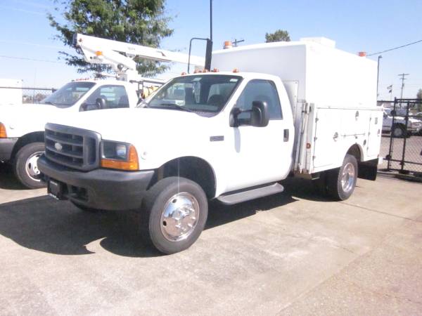2000 Ford F450 Utility body Low miles for sale in Albany, OR