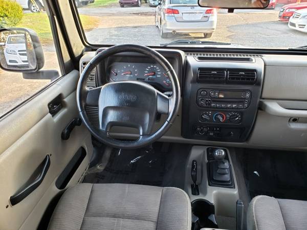 2003 Jeep Wrangler 4.0 Straight 6 Manual~107K~Hard... for sale in East Windsor, CT – photo 16