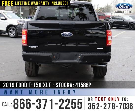 19 Ford F150 XLT Remote Engine Start, Backup Camera - cars for sale in Alachua, FL – photo 6