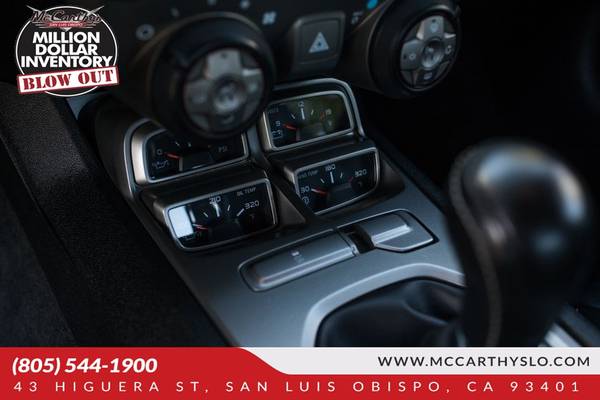 2014 Chevy Chevrolet Camaro SS coupe Black for sale in San Luis Obispo, CA – photo 12