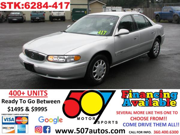 2002 Buick Century 4dr Sdn Custom - - by dealer for sale in Roy, WA
