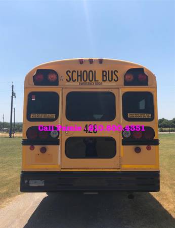 2000 International Bluebird school bus AC DIESEL for sale in San Antonio, TX – photo 6