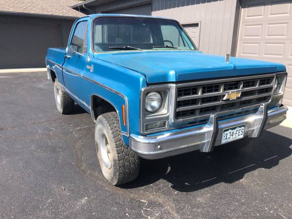 1979 CHEVY 4X4 SWB ORIGINAL BARN FIND for sale in FRANKLIN, IN – photo 6