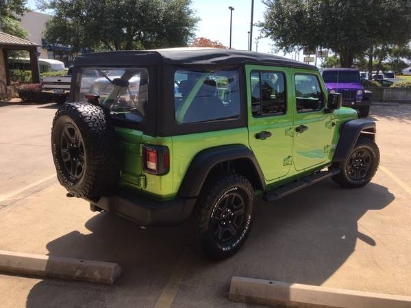 2018 Jeep Wrangler Unlimited Sport - cars & trucks - by dealer -... for sale in Tyler, TX – photo 5