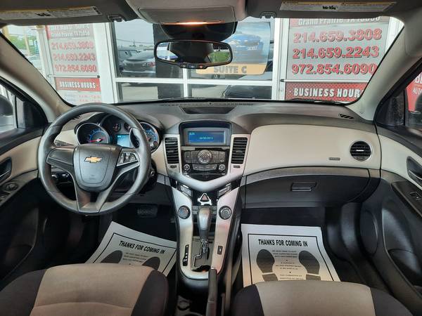 2013 Chevrolet Cruze LS excellent Condition - - by for sale in Grand Prairie, TX – photo 8