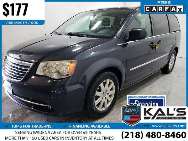 177/mo - 2014 Chrysler Town and Country TouringMini Van - cars & for sale in Wadena, MN