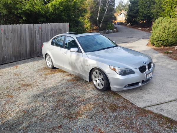 BMW 530I 2007 SILVER - cars & trucks - by owner - vehicle automotive... for sale in ANACORTES, WA