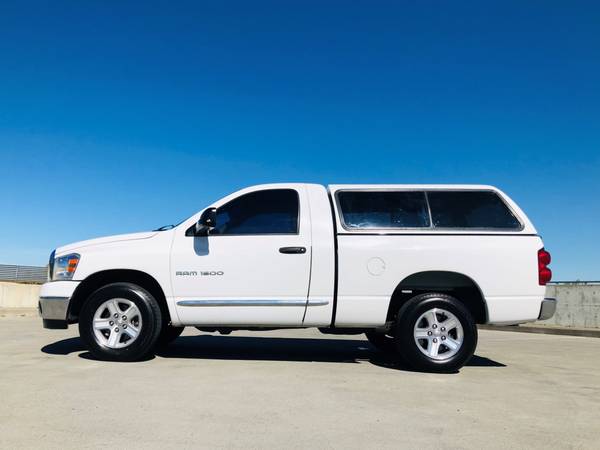 2007 DODGE RAM 1500 REGULAR CAB"CAMPER SHELL"EXTRA CLEAN"LOW MILES !!! for sale in San Jose, CA – photo 7