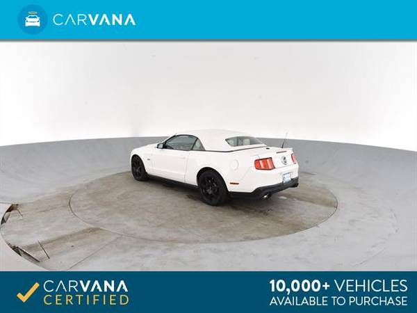 2012 Ford Mustang GT Convertible 2D Convertible WHITE - FINANCE ONLINE for sale in Atlanta, GA – photo 8