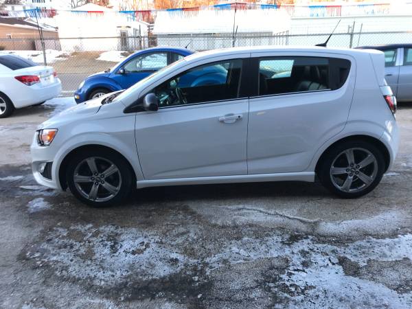 2014 Chevy Sonic Rs Stick Shift RUNS GREAT! - - by for sale in Clinton, IA