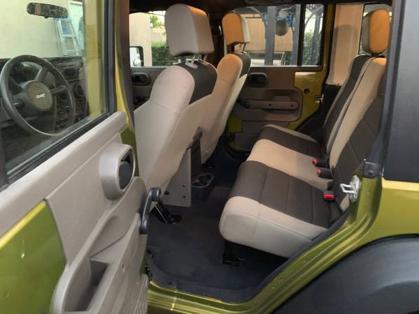 2007 JEEP WRANGLER JKU 2 W/D CLEAN TITLE RESCUE GREEN ALL OEM for sale in Burbank, CA – photo 18