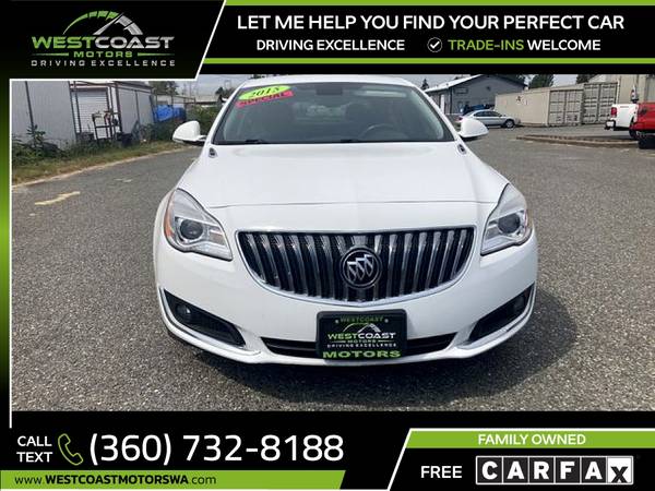 2016 Buick Regal Sedan 4D FOR ONLY - - by dealer for sale in Bellingham, WA – photo 8