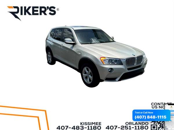 2012 BMW X3 28i - Call/Text - - by dealer - vehicle for sale in Kissimmee, FL