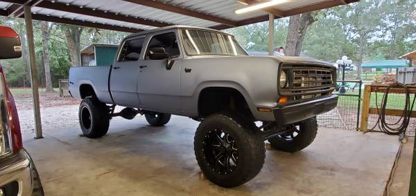1975 Dodge Crewcab 4x4 SWB - cars & trucks - by owner - vehicle... for sale in Dayton, TX