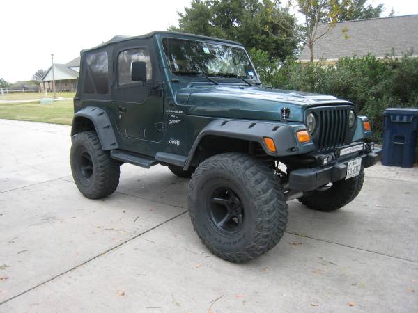 1999 Jeep Wrangler Sport - cars & trucks - by owner - vehicle... for sale in Denton, TX – photo 2
