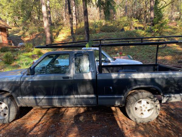 1991 Chevy S10 4WD Extended Cab Pickup, 5 speed - - by for sale in Volcano, CA – photo 2