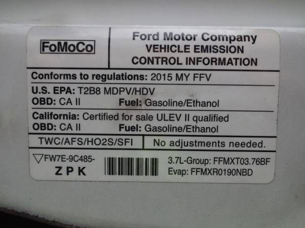 2015 Ford Transit Cargo Van T150 3.7L V6 Maintained Econoline Express for sale in Auburn, WA – photo 15