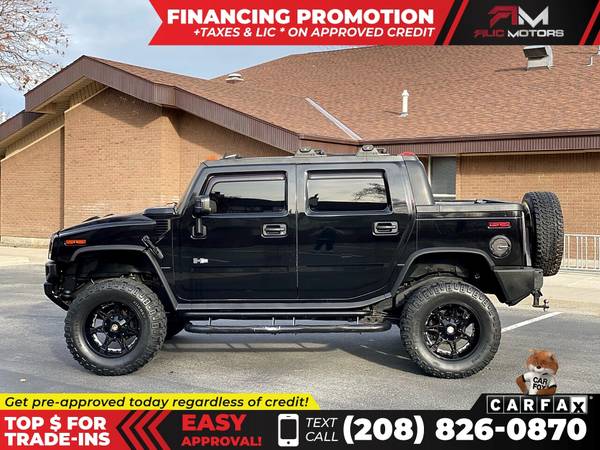 503/mo - 2006 Hummer H2 H 2 H-2 SUT BaseCrew CabSB for sale in Boise, ID – photo 12