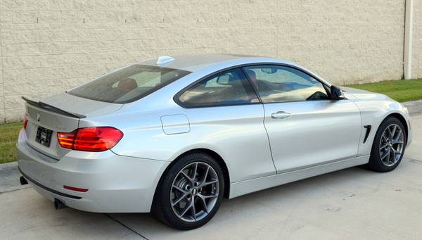 Silver 2014 BMW 435i Sport - Fox Red Leather - XDrive - BBS Wheels for sale in Raleigh, NC – photo 4
