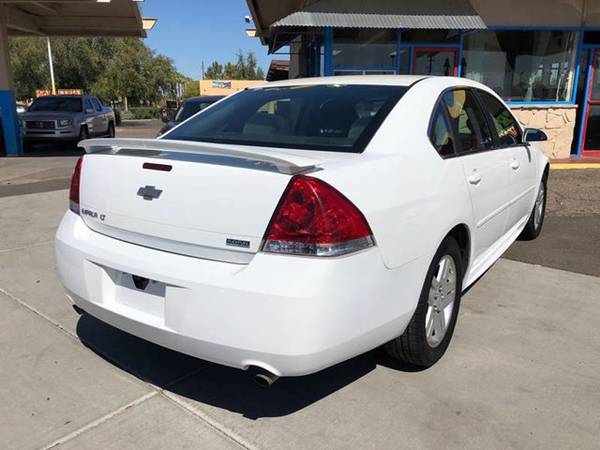 2012 *Chevrolet* *Impala* *4dr Sdn LT* White for sale in Scottsdale, AZ – photo 6