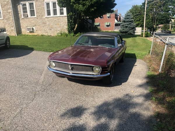 1970 Mustang Convertible - cars & trucks - by owner - vehicle... for sale in Wayne, PA – photo 2