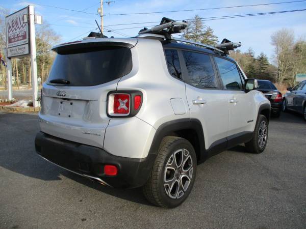2015 Jeep Renegade 4x4 4WD Limited Heated Leather Back Up Cam SUV for sale in Brentwood, MA – photo 3