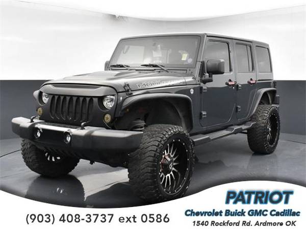 2017 Jeep Wrangler Unlimited Sahara - SUV - - by for sale in Ardmore, TX