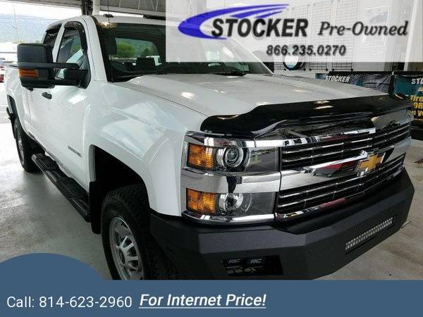 2018 Chevy Chevrolet Silverado 2500HD Work Truck pickup Summit White for sale in State College, PA