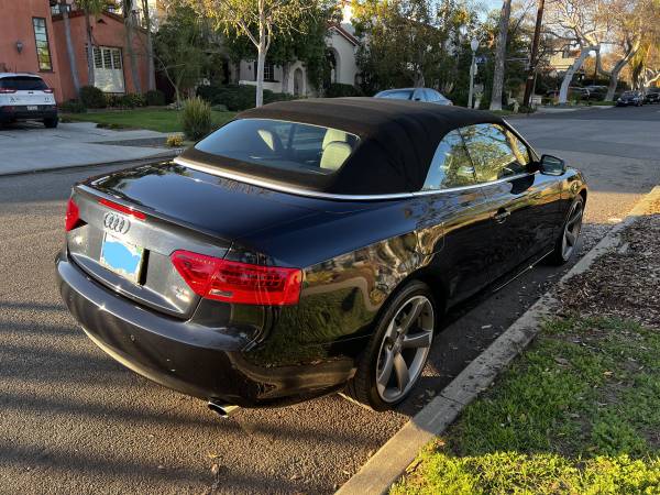 2014 Audi A5 Premium Cabriolet Plus 2D Convertible Midnight Blue for sale in Los Angeles, CA – photo 7