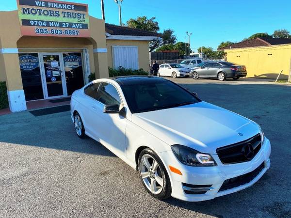 2013 Mercedes-Benz C-Class 2dr Cpe C 250 RWD BAD CREDIT NO PROBLEM!... for sale in Miami, FL – photo 8