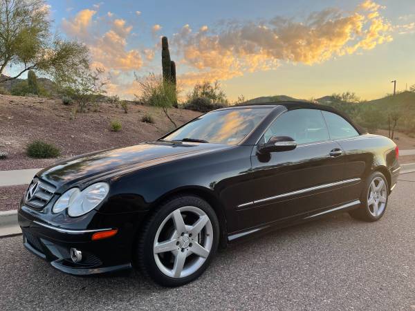 2009 MERCEDES-BENZ CLK 350 AMG CONVERTIBLE ONLY 82K MILES - cars for sale in Phoenix, AZ – photo 8