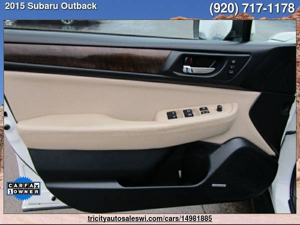 2015 SUBARU OUTBACK 2 5I LIMITED AWD 4DR WAGON Family owned since for sale in MENASHA, WI – photo 18