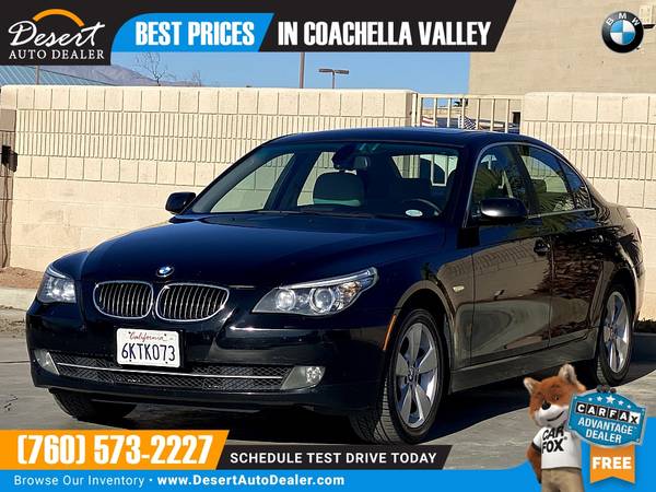 2008 BMW 528xi AWD 1 OWNER 88,000 MILES $216/mo - cars & trucks - by... for sale in Palm Desert , CA – photo 8