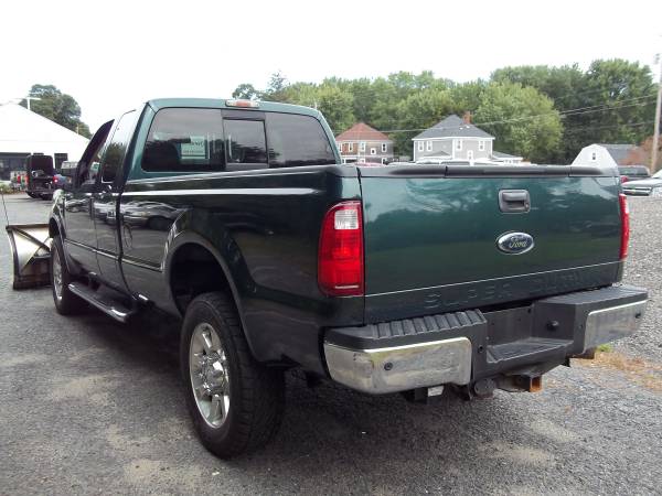 2008 Ford F350 Super Cab Lariat 4WD with Diesel & Plow for sale in West Bridgewater, MA – photo 7