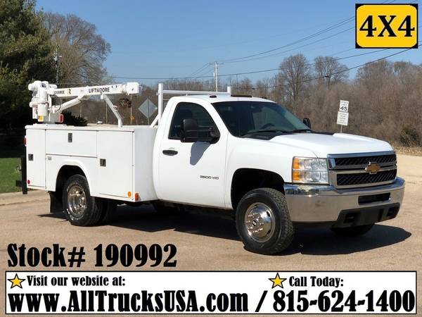 1/2 - 1 Ton Service Utility Trucks & Ford Chevy Dodge GMC WORK TRUCK for sale in Fayetteville, AR – photo 8