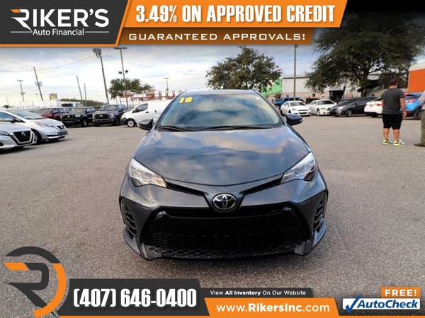 $199/mo - 2018 Toyota Corolla SE - 100 Approved! - cars & trucks -... for sale in Kissimmee, FL – photo 5