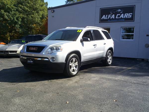 2012 GMC Acadia AWD 4dr SLE - - by dealer - vehicle for sale in Hooksett, NH