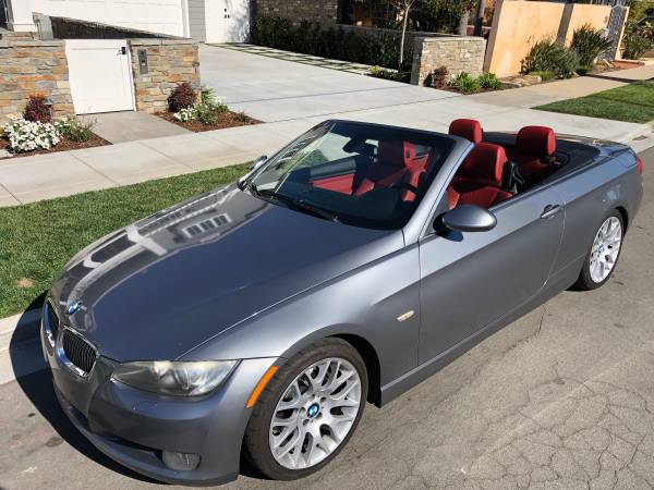 2010 BMW 328i Power Top Convertible Sport Manual 6-Spd Red Interior for sale in San Diego, CA
